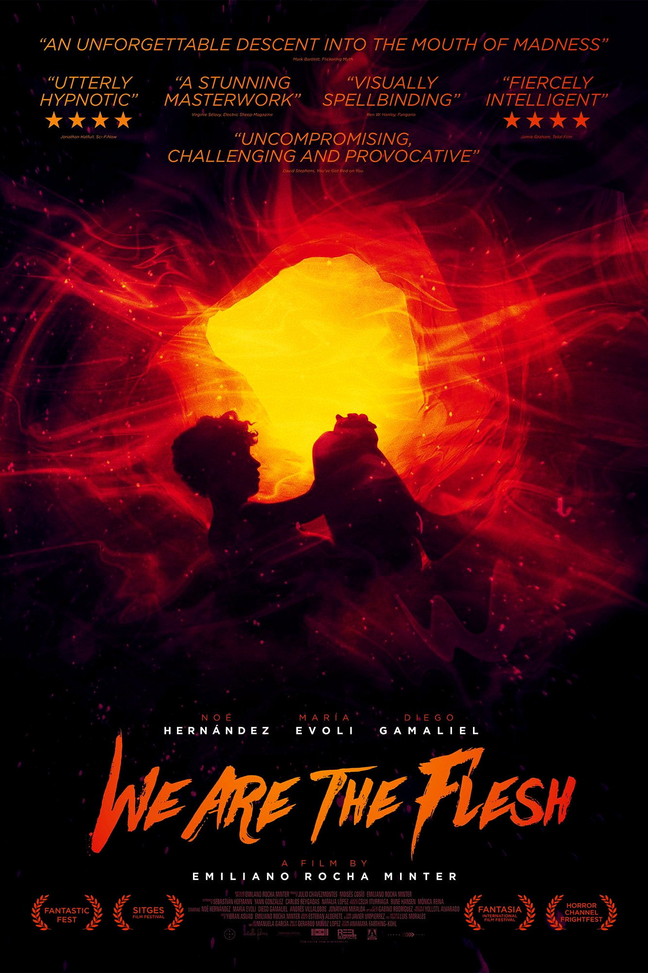 Poster resmi film We Are the Flesh 2016 sutradara Emiliano Rocha Minter